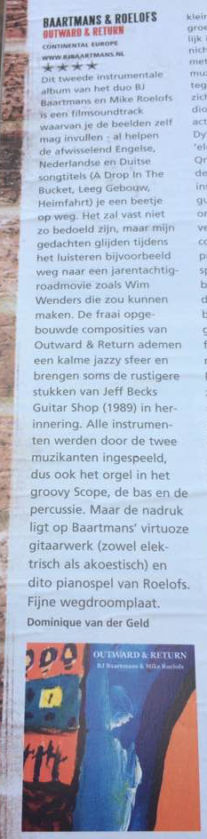 recensie outwardandreturnmusicmaker